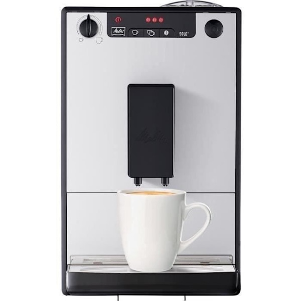 MELITTA Solo Bean Grinder kaffemaskin - rent silver