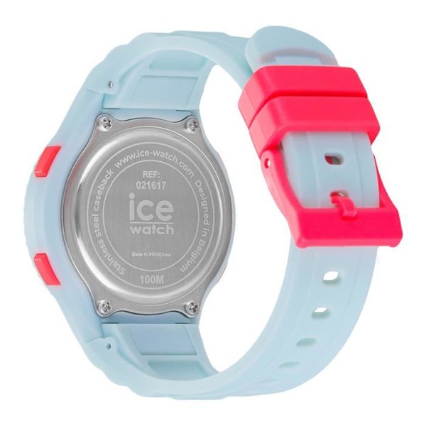 Ice-watch armbandsur - 021617 - Ice Digit - Digital klocka för barn med plastrem (liten)
