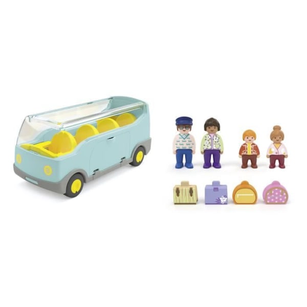 PLAYMOBIL Junior 71682 Resebuss, Från 12 månader Flerfärgad