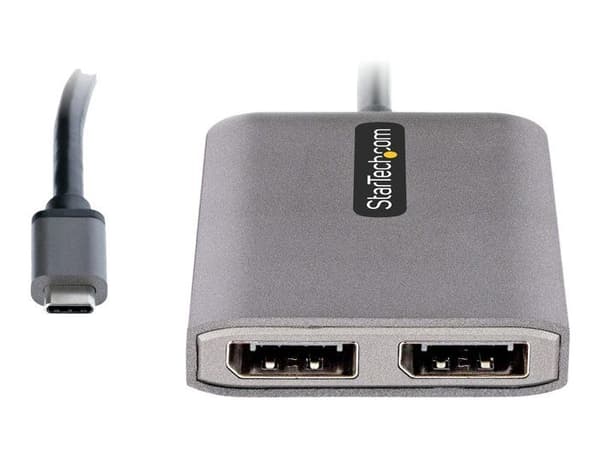 USB-C MST - STARTECH - Kaksois-DP - 4K 60Hz - HDR - 2 Ports