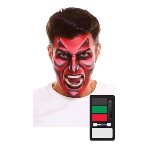 Demon or Devil Makeup Pack - Trusted Shop - Blandet - Rød