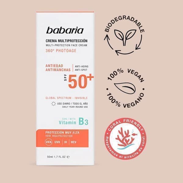 BABARIA - Babaria Solar Multiprotection Anti-SPot Creme Spf50 50ml