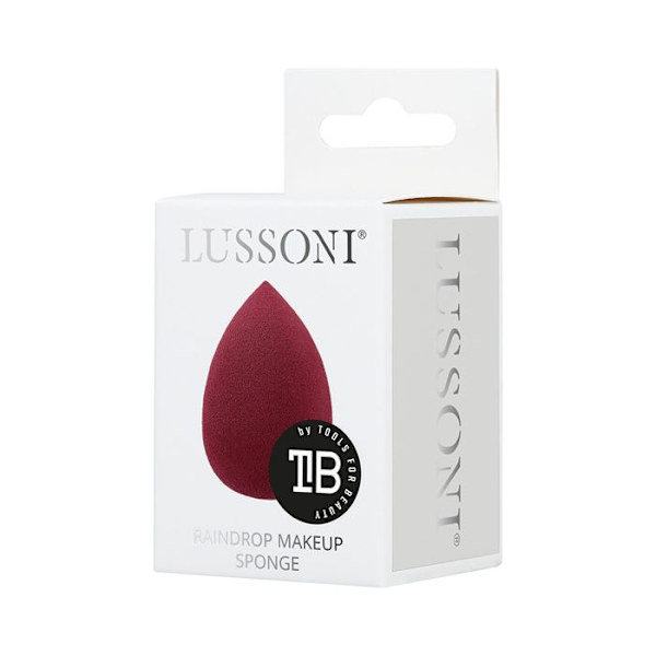 Lussoni Make Up Burgundy Raindrop Sponge - meikkisieni