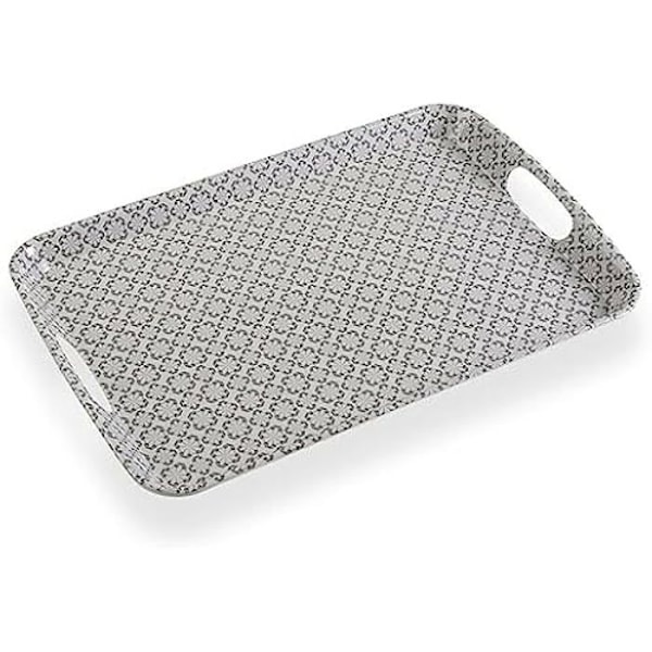 Snackbricka - VERSA - Standard - Flerfärgad - 47,7 x 32,5 x 4,5 cm - Rektangulär Flerfärgad