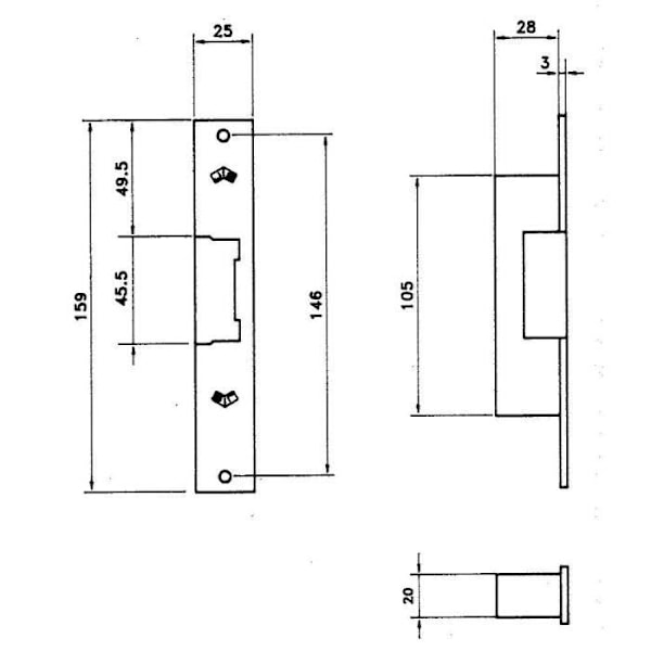 Jis lock 12 volttia 832-901g harmaa etulevy