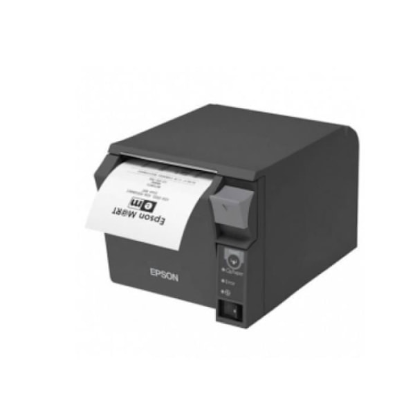 Epson TM-T70II (025C0) UB-E04 indbygget USB PS sort EU noir. Epson TM-T70II printer (025C0). Printingsteknologi: Sort