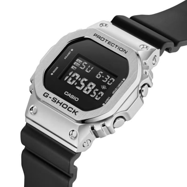 Casio Ur - Herre - GM-5600U-1ER - Vandre 20 Atm - Sort Plastiksnor Svart