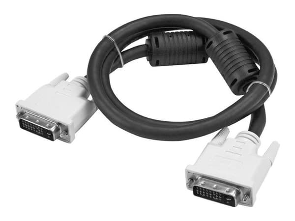3 m:n Dual Link DVI-D -kaapeli - STARTECH - DVIDDMM3M - Musta - Kaksoiseristys