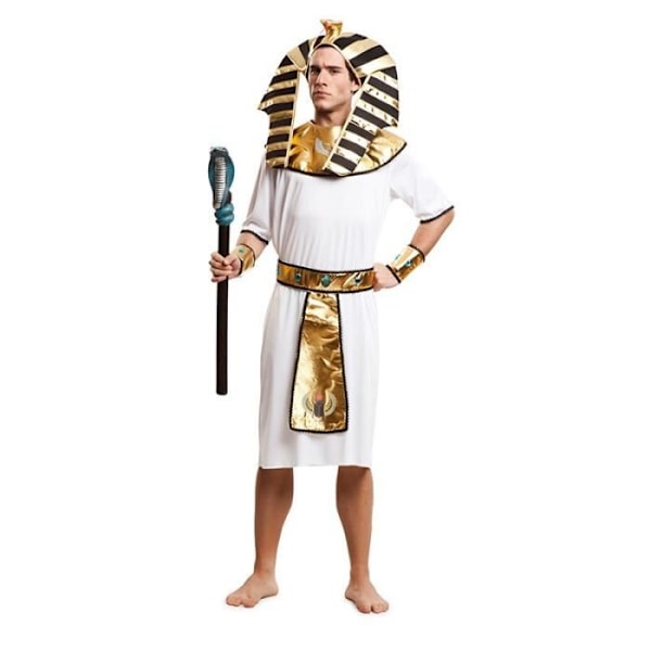 Gyllene egyptisk herrdräkt - Antiken - NO NAME - Gul - Polyester - Vuxen