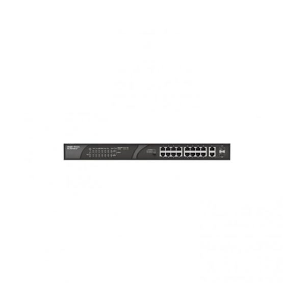 RUIJIE REYEE RG-ES118S-LP SWITCH KONTOR 5 PORTS 10/100 MBPS Sort