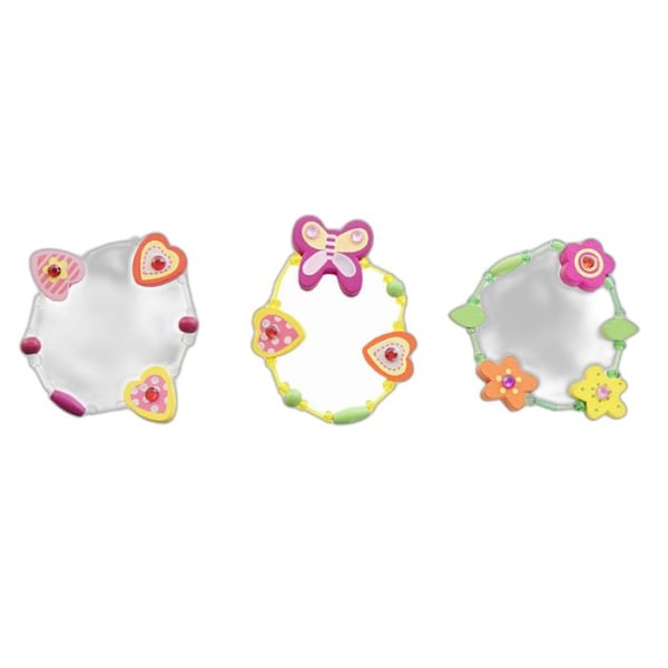 Armband - DKD Home Decor - Blommor - Trä - Flerfärgad - Standard mångfärgad