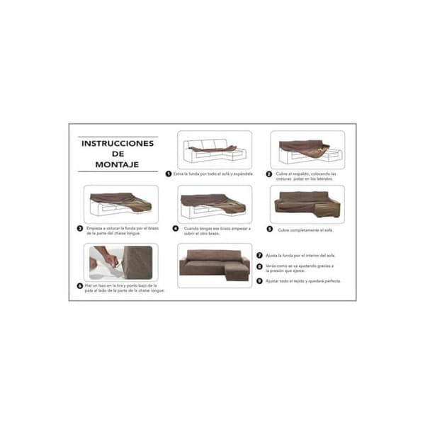 Sofapude - Hosteline - Olympe - Sort - Multifarvet - 48x29x7 cm - One size
