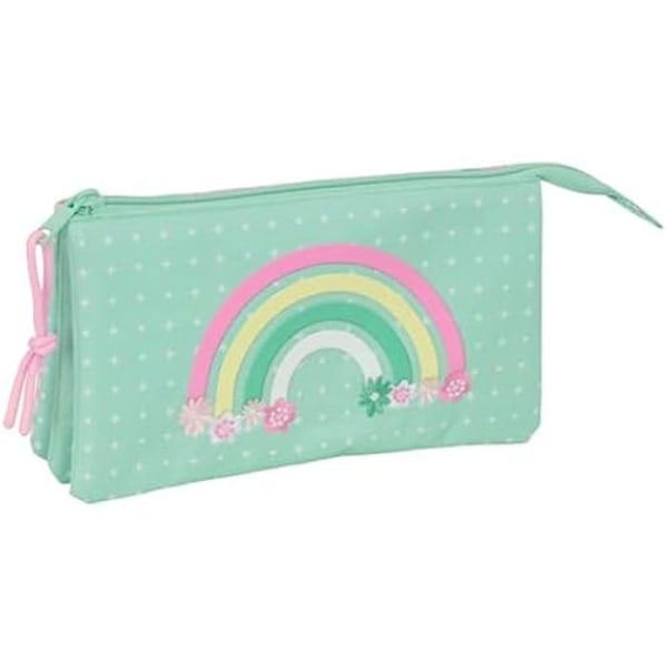 Trousse Triple - SAFTA - Glowlab - Bekväm - Mångsidig - Ideal för Skolbarn