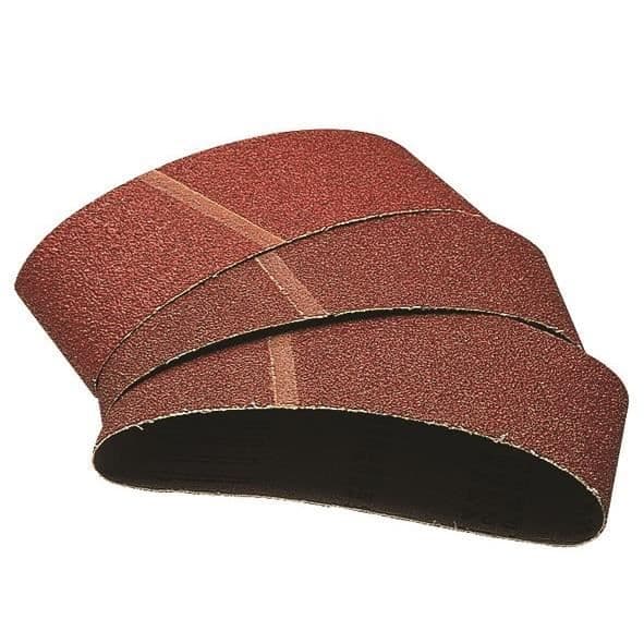 WOLFCRAFT 3 slibebånd korn 40 76x457mm Brun