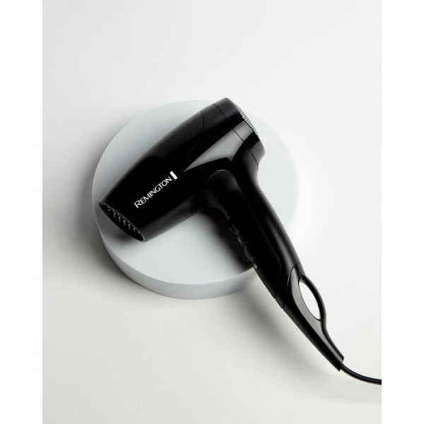 Kompakti hiustenkuivain - REMINGTON - D5000 - 2000 W - 2 nopeutta - Musta Svart