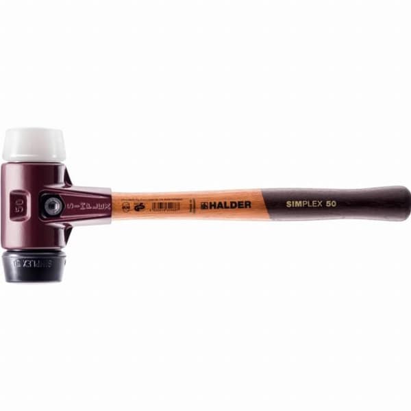 Gummihammer og plastik HALDER - Simplex 3027 - Hoveddiameter 50mm