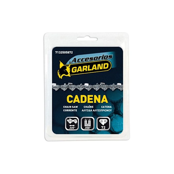 S.Of. Kedja För Motorsåg 325''058''72 E 7132505872 Garland Grå