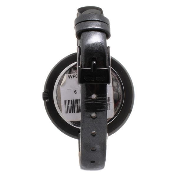 Dameur - Folli Follie - WF0Y029SSK - Læder - Sort - Ø 40 mm sort