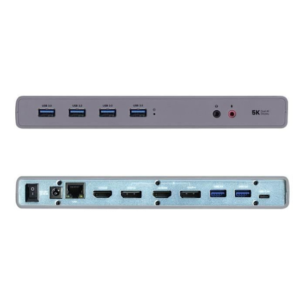 i-tec - USB 3.0/USB-C Universal Docking Station 5K/2x4K