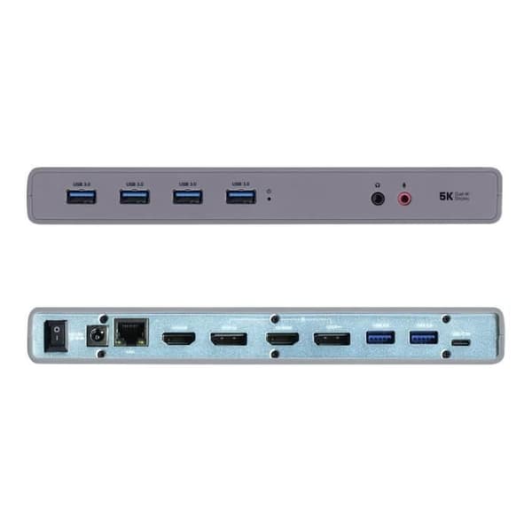 i-tec - USB 3.0/USB-C -yleistelakointiasema 5K/2x4K