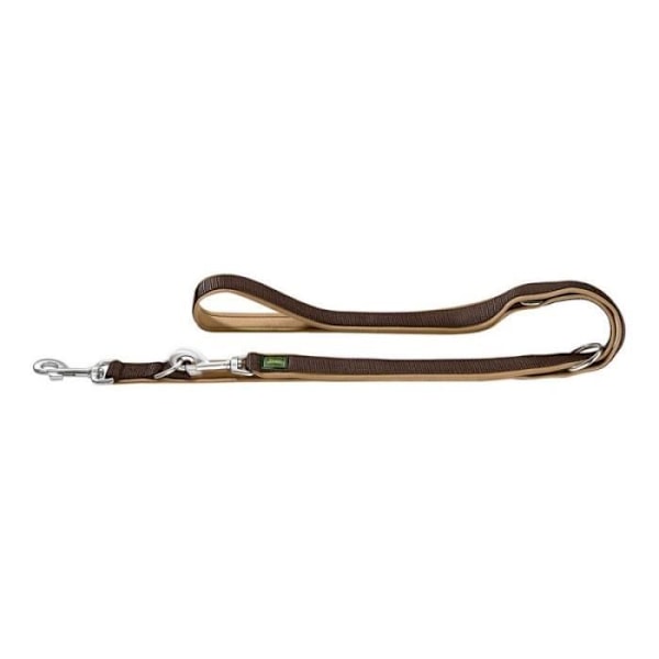 HUNTER Læder træningsline i nylonneopren Brun/Caramel Størrelse M 20 x 200 cm - 62309