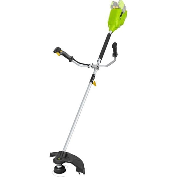 Gräsklippare utan sladd - FIELDMANN - 20V - Klippbredd 37 cm - Batteri och laddare ingår ej Grön och svart
