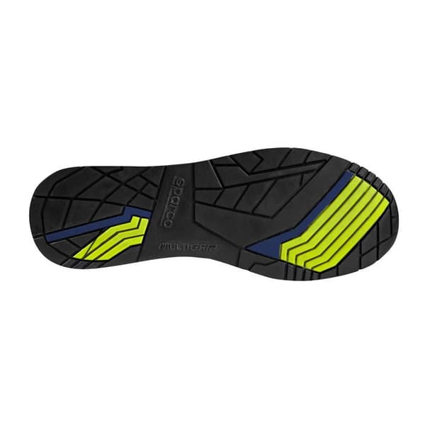 Sparco Gymkhana Dani S1P SRC sikkerhedssko marineblå/gul fluo 39