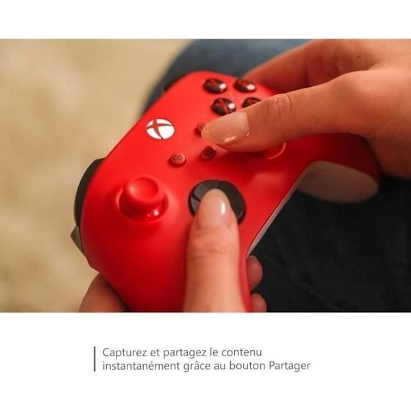 Spilkontrol - Xbox - Trådløs - Rød