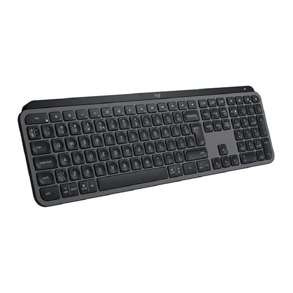 Näppäimistö - LOGITECH - MX Keys S - Grafiitti - QWERTY - Bluetooth - Taustavalaistu