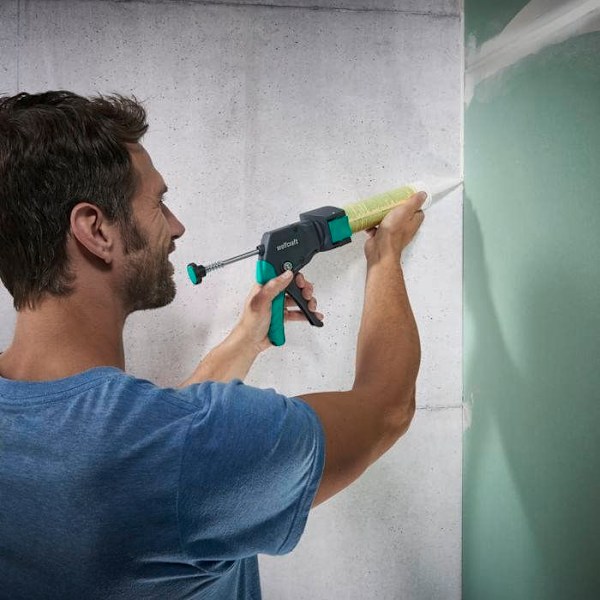 wolfcraft Caulking Gun MG310 Compact 4357000 Grön