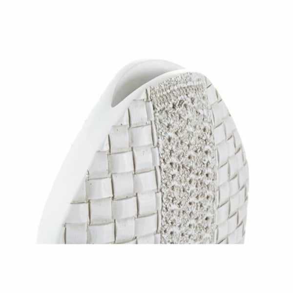 valkoinen maljakko moderni design 36 cm