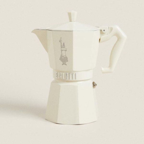 BIALETTI Mocha Exclusive 6 koppar i grädde