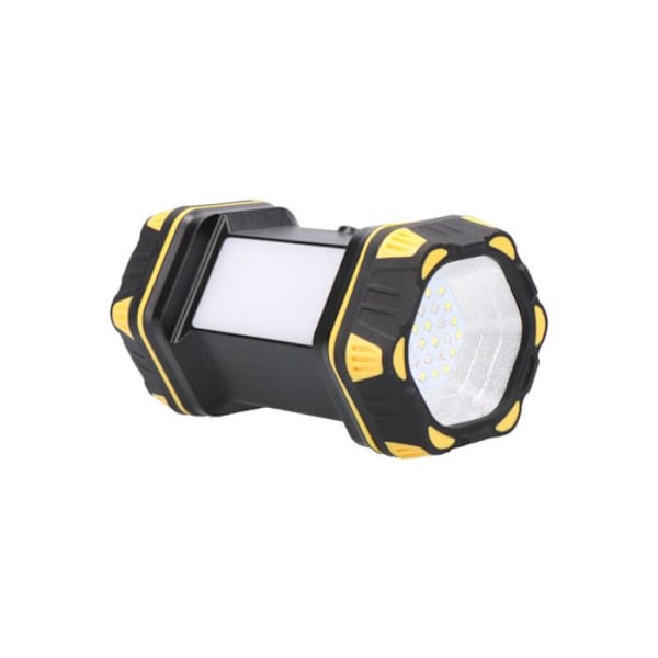 Ladattava LED-käsivalaisin - EDM - 400lm - Etu- ja sivuvalaistus - Akunkesto 17h - IP44 Vit, Röd