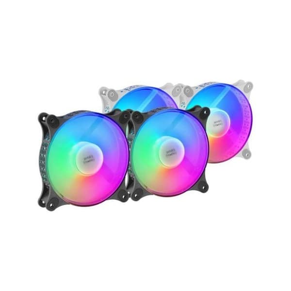MARS GAMING Sæt med 2 Ventilatorer
