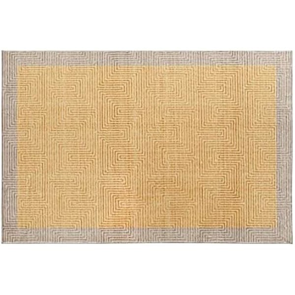 Matta - DKD Heminredning - Standard - Gul - 160 x 230 cm - Modern Gul