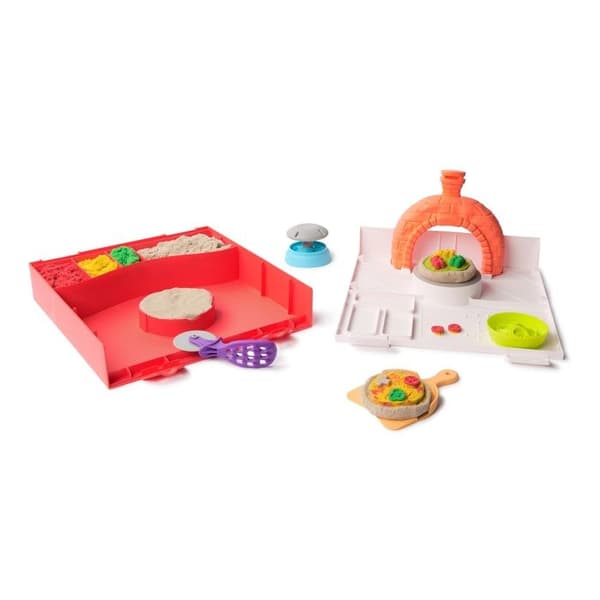 Kinetic Sand Pizzan Taikaverstas 4 farver