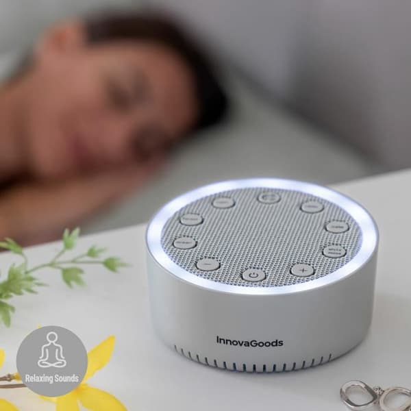 White Noise Machine nukkumiseen Slewel InnovaGoods grå