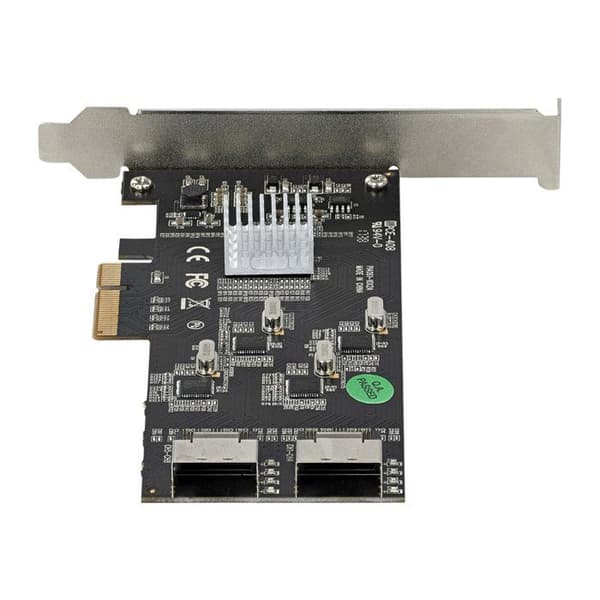 SATA PCIe 8 Ports Controller - StarTech - 6 Gbit/s - PCI-e x4 Gen 2 - SATA III Adapter