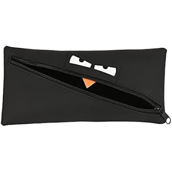 Trousse - SAFTA - Caritas - 22x11 cm - Zippée - Konfortabel - Svart Svart