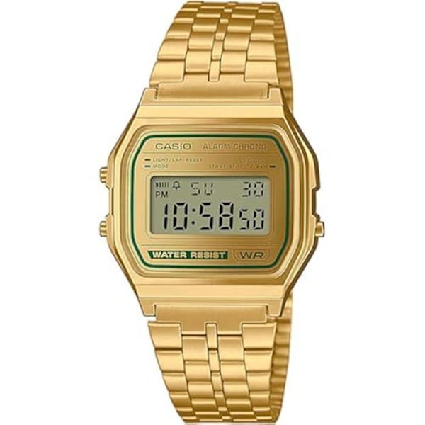 Ur - CASIO - A158WEGV-9AEF - Digital - Rustfrit Stål - Sølv Silver