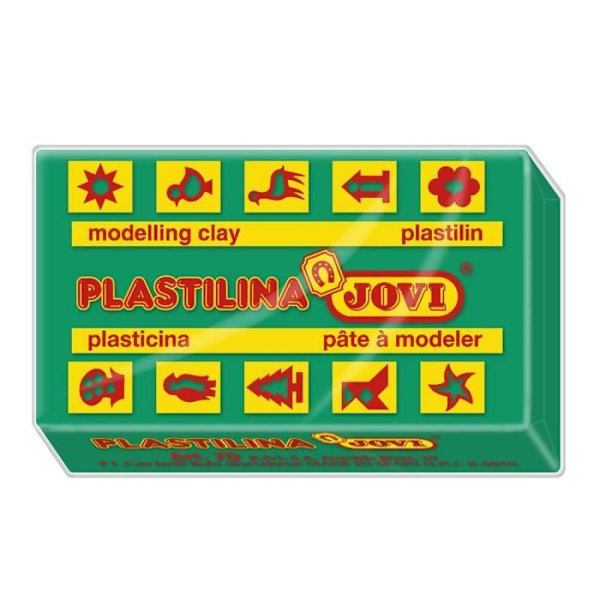 Jovi Box of Modeling Clay, 30 tyynyä 50 g, väri tummanvihreä () - 7011