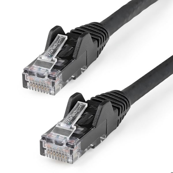 Ethernet-kabel CAT6 - StarTech - N6LPATCH3MBK - 3m - 10 GbE - LSZH Sort