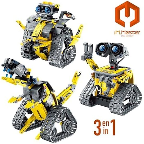 Fjärrstyrd robot - COLORBABY - iM.Master 85458 - 3 i 1 - 434 delar - Bluetooth-kontroll Citronträd