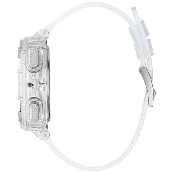 Ur - GUESS - GW0270G1 - Analog - Silikone Rem - Vandtæthed 5 ATM Transparent