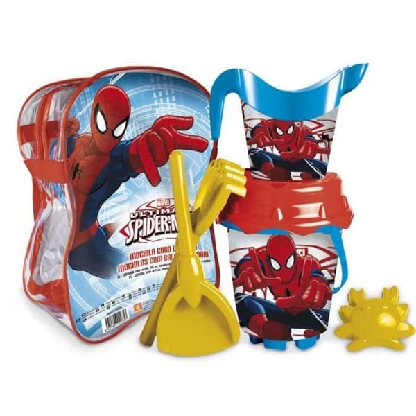 SPIDERMAN - STRANDSPAND OG TILBEHØR "tilfældig farve"
