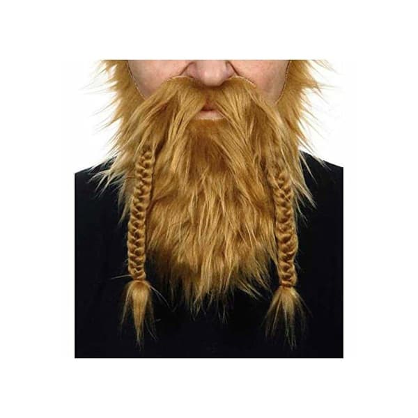 Maskerademustache - Viving Kostumer - Multifarvet - One Size - Ergonomisk - Dekorativ - Karneval