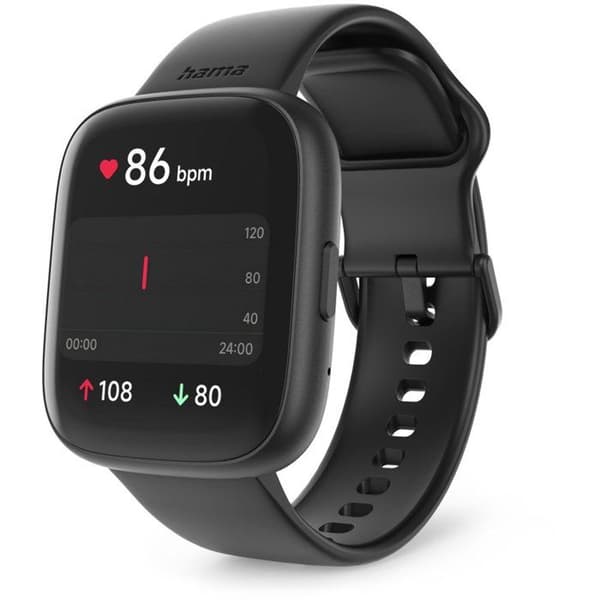 Smartwatch - HAMA - 4000 - 46mm - Søvnanalyse - Touchskærm