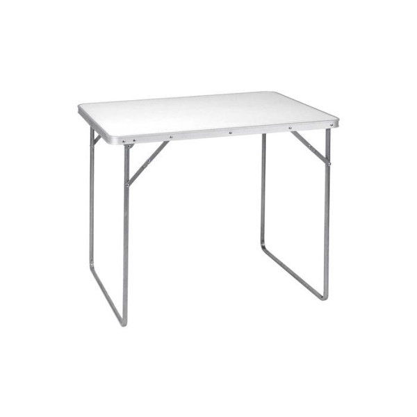 Fällbart Campinbord i Aluminium Vit