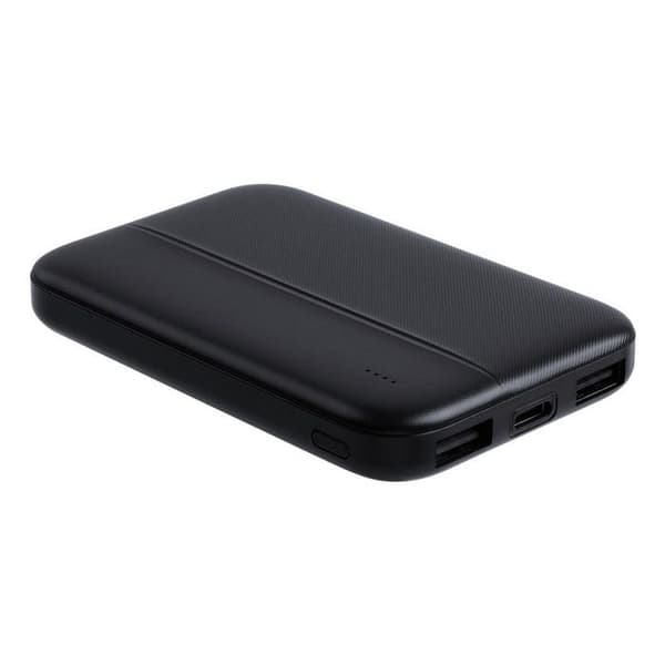 Rivacase VA2608 Power Bank 5000mAh LiPo Sort til Smartphone og Tablet 2 USB-A 1 USB-C
