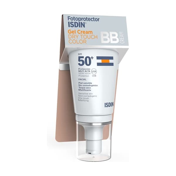 Udv. solcreme 50 farve gel-creme